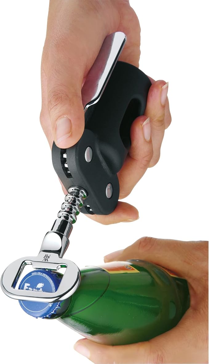 WMF Clever & More Corkscrew with arms, Black