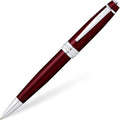 Cross Bailey Red Lacquer Ballpoint Pen - Refillable Pen for Long-Lasting Use - Smooth Writing - Comfortable Grip - Stylish Distinctive Look - Black Ink - Corporate Gifts