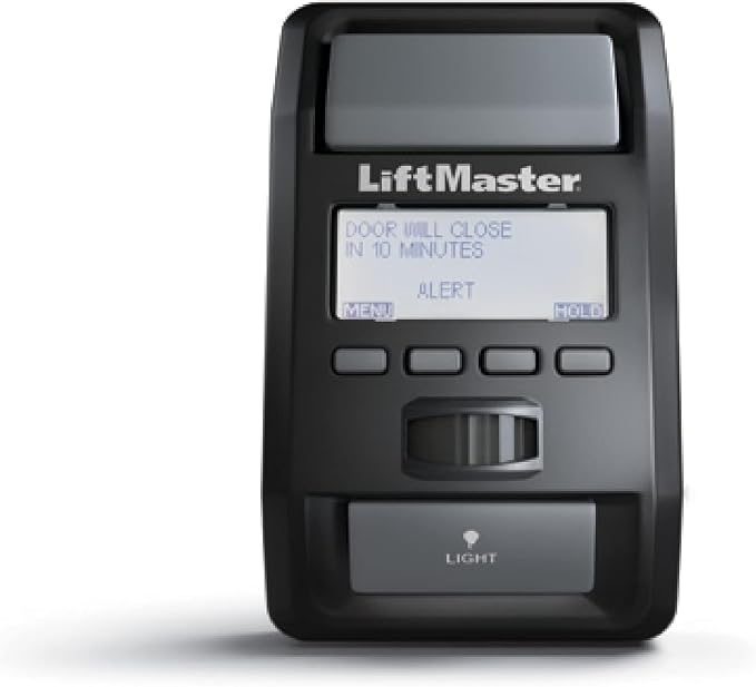 LiftMaster 880LM Motion - Only Works with LiftMaster Security+ 2.0 Garage Door Openers - Detecting Control Panel - Features Menu-Driven Panel and Timer-to-Close