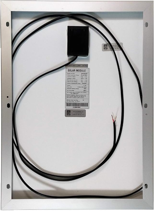 Mighty Mule MM572W Solar Package - Heavy Duty Dual Smart Gate Opener (20 Watt Solar Panel)