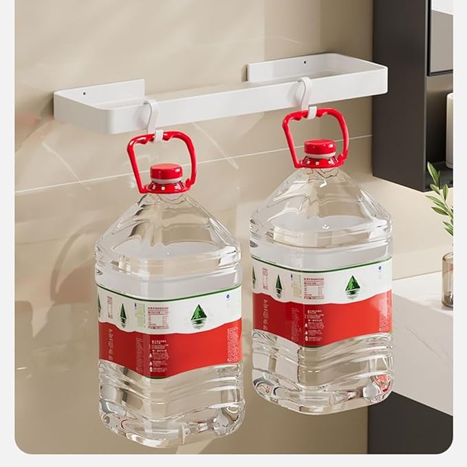 Toothbrush Rack Acrylic Bathroom Toothbrush Holder White Toothpaste Holder Wall-Mounted Storage Rack Easy to Install Without Drilling Bathroom Toothbrush Holder