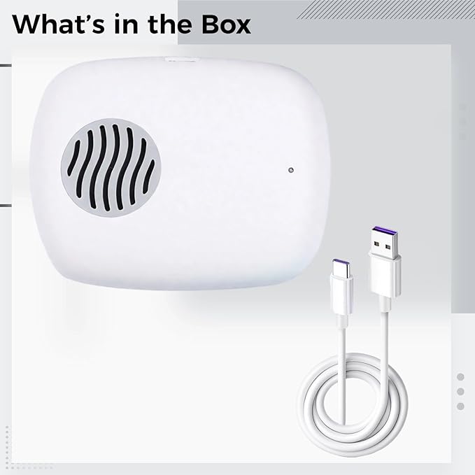 Portable Toothbrush Sanitizer Case With Mini Fan, Usb Charging For Travel Electric Toothbrush