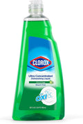 Clorox Ultra Concentrated Liquid Dish Soap with OXI, Citrus and Sage Scent - Bleach-Free Dermatologist Tested Dishwashing Detergent That Powers Through Grease, 26 Fl Oz