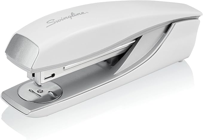 Swingline Stapler, NeXXt Series Style, Desktop Stapler, 40 Sheet Capacity, White (55657004)