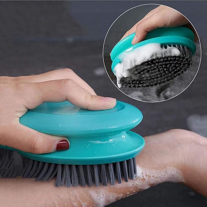 Scrubbing Brush Household Laundry Clothes Shoes Sports Portable Soft Plastic Cleaning Washing