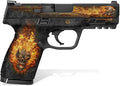Textured Vinyl Decal Skin Kit for Smith & Wesson M&P M2.0 9mm/.40 4" Compact (Nitro)