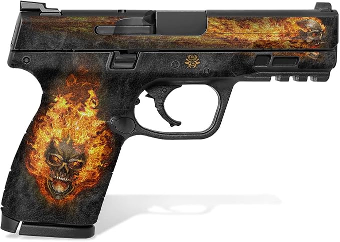 Textured Vinyl Decal Skin Kit for Smith & Wesson M&P M2.0 9mm/.40 4" Compact (Nitro)