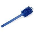 SPARTA Large Water Bottle Brush Ideal for Wide-Mouth Jars, Bottles and Tumblers, Dishwashing Tool with Handle for Home and Commercial Kitchens, Plastic, 12 Inches, Blue, (Pack of 6)