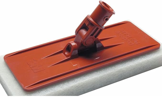 3M Doodlebug Floor Pad Holder Orange, 9" Length x 3.75" Width, Plastic | 1 Each