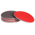 uxcell 6pcs 1500 Grit Sanding Sponge 6 Inch Hook and Loop Sponge Sanding Disc Wet/Dry for Car Wood Drywall Metal