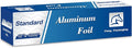 Aluminum Foil Standard 12 inch Wide, 1000 FT Food Safe Foil Wrap for Cooking, Baking, Grilling, Food Service Pony Packaging Aluminum Foil Roll (12"x1000', Standard-6 Count)