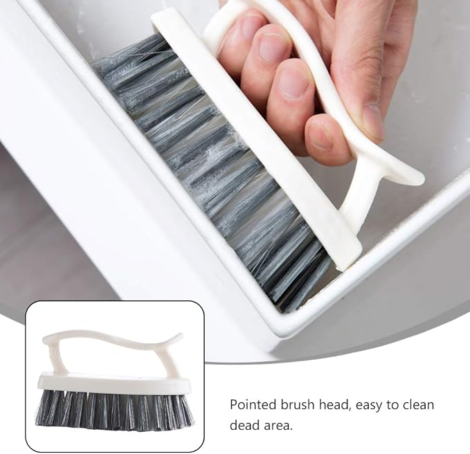 2pcs Plastic Scrub Brush Laundry Cleaning Brush Kitchen Brush Shoes Scrub Brush Scrubber for Home Use Brushes