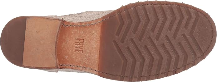 Frye 5 ¾” Veronica Booties for Women - Full-Grain Brush-Off Leather with Antique Metal Hardware and Rubber Outsole, Genuine Stitch Welt Construction
