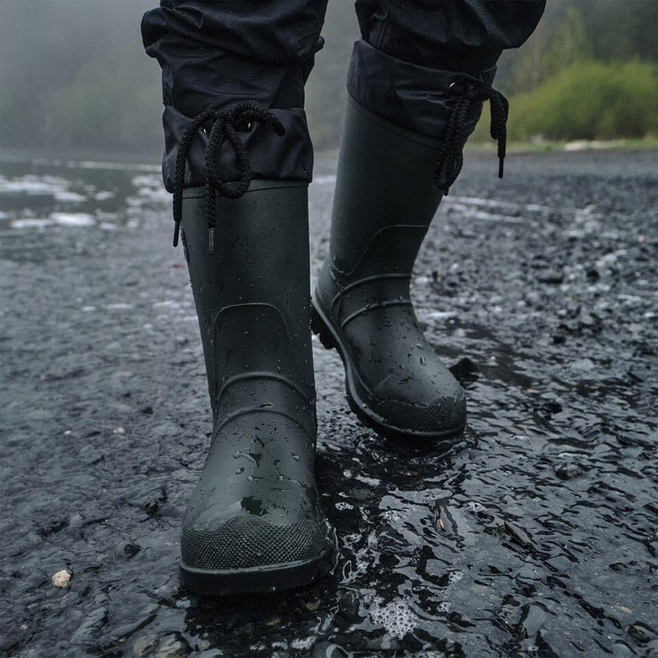 Kamik Forester Insulated Waterproof Rubber Snow Boots for Men