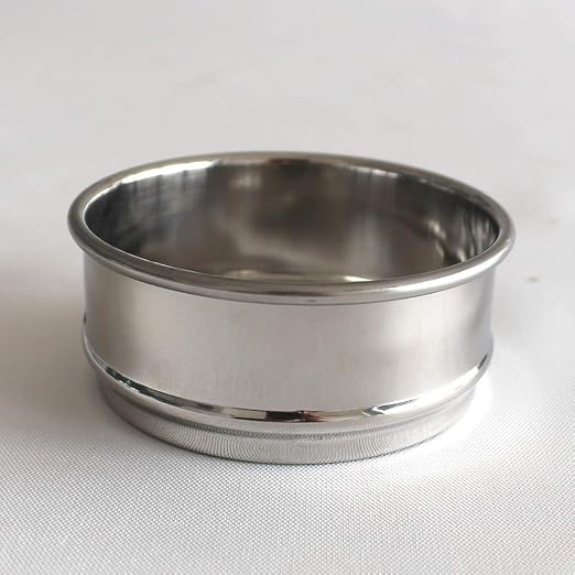 φ20×4.5cm 304 Stainless Lab Sieves Economy Test Sieve 304 Stainless Steel Wire Cloth (2800 Mesh(0.003mm))