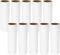 MAGICLULU Lint Roller Refill Pack 10 Rolls 38mm Diameter Sticky Tape Replacement for Pet Hair Upholstery Clothes Furniture Heavy-Duty Adhesive Rollers for Home and Travel