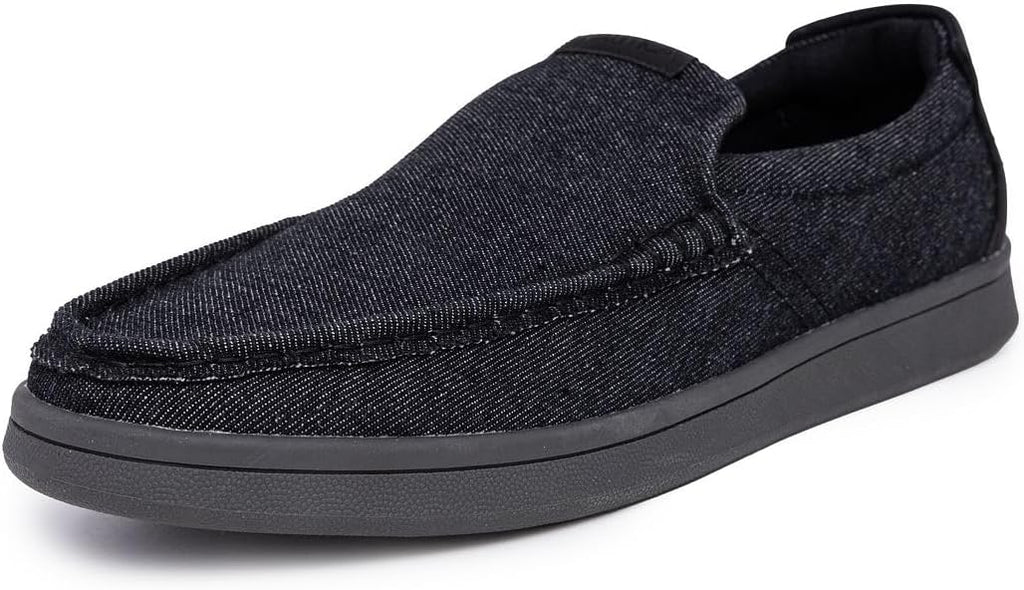 Nautica Men's Slip-On Loafers Casual Moc Toe Sneakers Boat Shoes Slipper for Men – Lightweight & Comfortable - Derwin