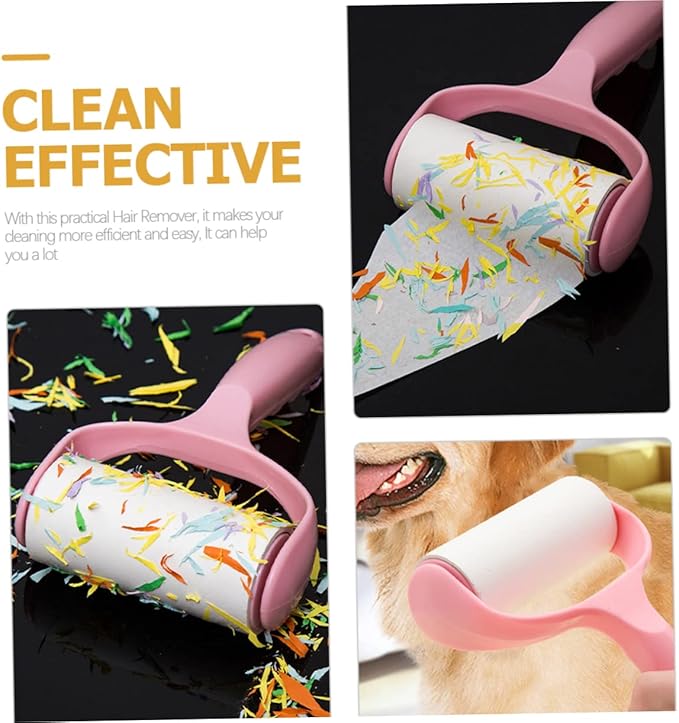 Toddmomy 12pcs Household Lint Roller Convenient Fur Remover for Pet Hair Clothes Carpets Furniture Easy to Use Compact Design for Home Travel