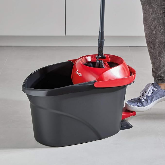 Vileda Ultramat Turbo Flat Mop and Bucket Set