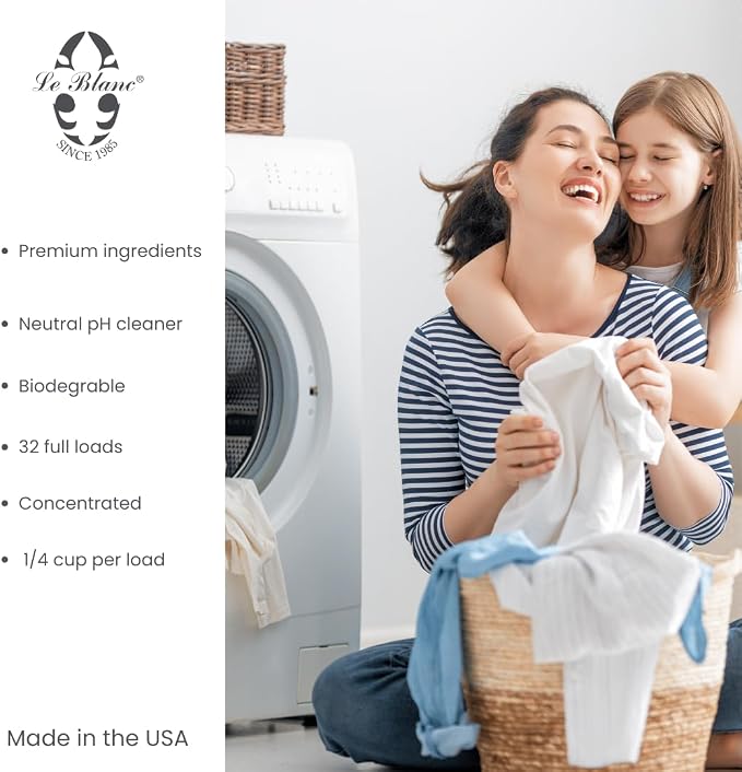 Le Blanc® Evergreen Woods Laundry Wash – Luxury Laundry Cleanser for Everyday Clothing- 16 oz. (1 pack)