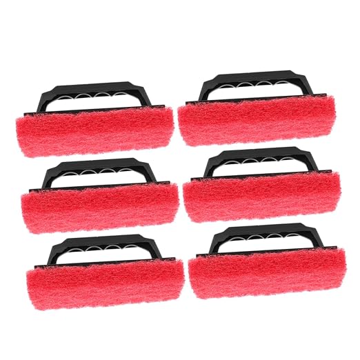 PartyKindom 24pcs Mesh Cleaner Brush Cleaning Brush for Screen Printing Scrub Pad Ink Remover