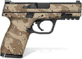 Textured Vinyl Decal Skin Kit for Smith & Wesson M&P M2.0 9mm/.40 4" Compact (Desert Camo)
