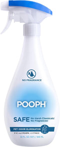 Pooph Pet Odor Eliminator, 32oz - Eliminates Odors at the Molecular Level, Dogs, Cats, Freshener, Eliminator, Urine, Poop, Pee, Deodorizer, Nature’s, Puppy, Fresh, Clean, Furniture, Potty