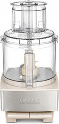 Cuisinart Food Processor 14-Cup Vegetable Chopper for Mincing, Dicing, Shredding, Puree & Kneading Dough, Cream Stainless Steel, DFP-14CRM