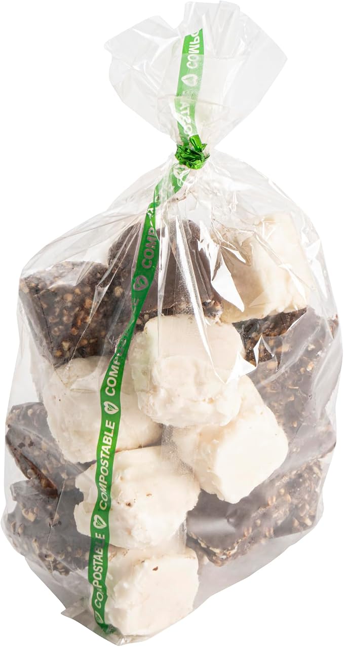 Restaurantware Plastic Gusset Bags 100 Count 3 1/2" x 2 1/4" x 9 3/4" Wicker Dispensing Bottom Gusset Clear Plastic Bags Heat Sealable For Sourdough Bread Cookies Pastries For Home Bakers And Bakeries