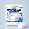 ™ Magic Eraser Cuboids | Chemical Free Multipurpose Nano-tech Magic Sponge | Switch Boards Taps Wall Stain Remover Glass Shoes Sneakers Cleaning Sponge Cut Cuboids (Pack of 5 Cuboids)