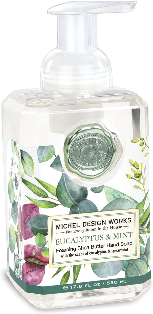 Michel Design Works Foaming Hand Soap, Eucalyptus Mint Hand Soap