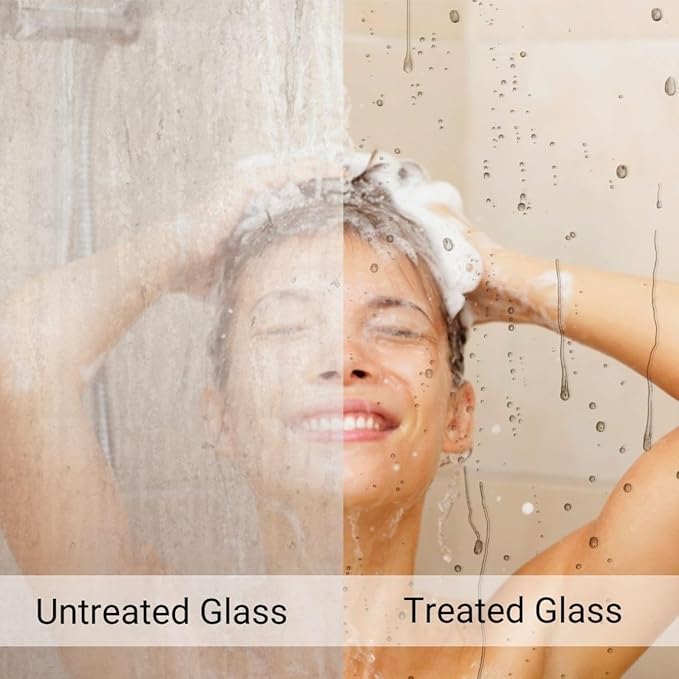 EnduroShield Glass Treatment Kit - Advanced Protection for Glass Surfaces - Repels Soap Scum, Grime & Dirt Without Harsh Chemicals - 4.2 fl oz