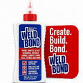 Weldbond Multi-Surface Glue Non Toxic for Mosaic Wood Ceramic Craft 5.4oz | Non Toxic Glue Dries Crystal Clear Heavy Duty Adhesive Glue for Craft, Ceramic, Wood Working, Glass, Porcelain, Tile and more