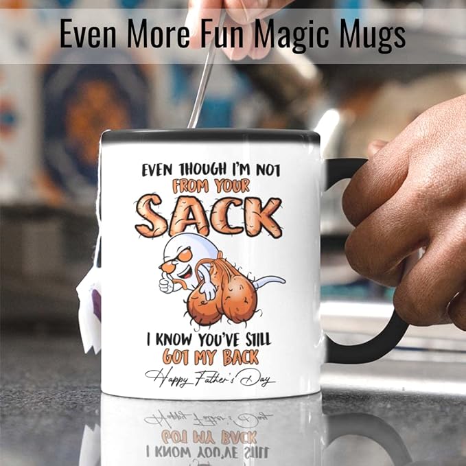 TANGLONG Color Changing Coffee Mugs 11oz Sublimation Mugs Magic Mug Heat Sensitive Coffee Mugs Tazas Magicas Para Sublimacion Set of 12