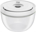 ZWILLING Fresh & Save BOWLS Vacuum Glass Bowl, Small, Airtight Food Storage Container for Meal Prep, Leftovers and Mixing, BPA-Free, Dishwasher Safe