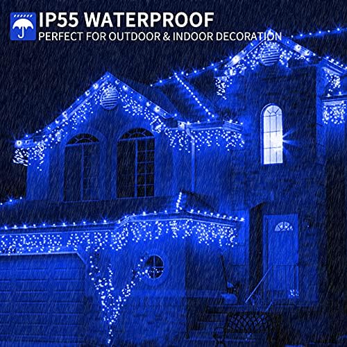 MZD8391 105FT 300LED Christmas Light Outdoor Indoor, Christmas Tree Lights