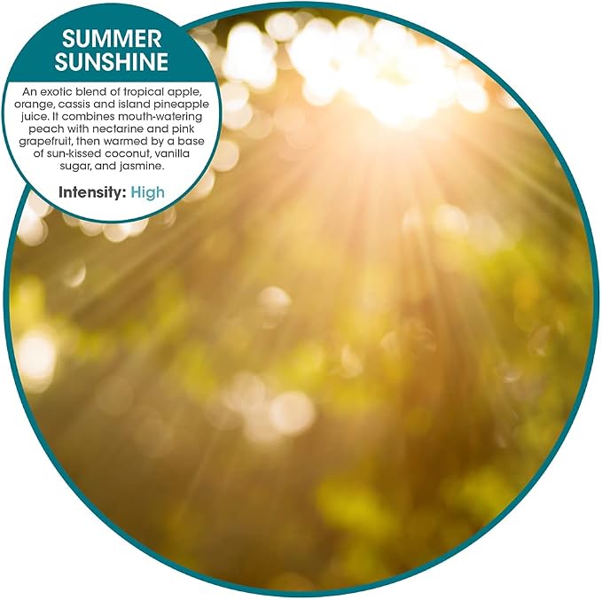 Fresh Products myfreshe Plug in Air Freshener Worry free No Heat No Glass Dry Fragrance Refills For Small Spaces Made in the USA Summer Sunshine 2 pack