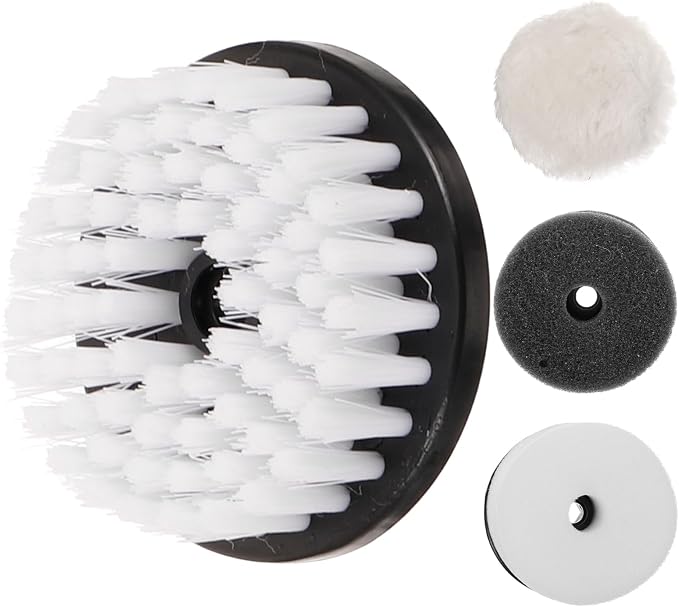 Veemoon 4pcs Shoe Cleaning Brush Set Suede and Boot Brushes for Polishing Dusting and Deep Cleaning for Sneakers and Leather Shoes
