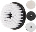 Veemoon 4pcs Shoe Cleaning Brush Set Suede and Boot Brushes for Polishing Dusting and Deep Cleaning for Sneakers and Leather Shoes