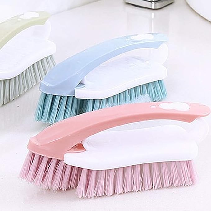 Multi-Functional Laundry Tool Sneaker Shoes Cleaning Boot Brushes Cleaner 2 in 1 Home Plastic Scrubbing Brush