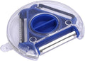 Fruit and Vegetable Peeler - Stainless Steel Grater and Kitchen Tool(Blue)
