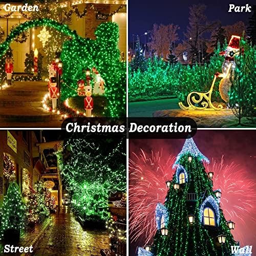 KNONEW 403ft 1000 LED Christmas Lights Outdoor String Light for Tree Decor