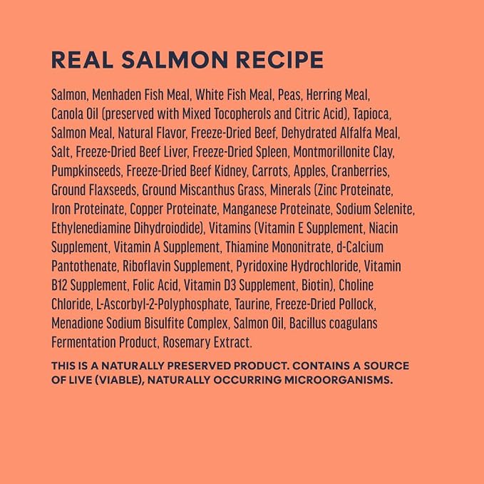 Instinct RawBoost, Dry Cat Food + Freeze Dried, Real Salmon, 4.5 lb Bag | High-protein kibble with FreshDried raw bites, grain-free, real salmon recipe, minimally processed, complete nutrition