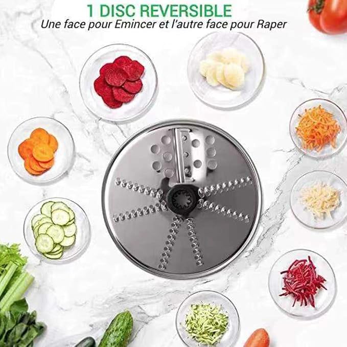 Vegetable Cutter Peeler Slicer Attachments Home Kitchen Accessories for Thermomix TM5 & TM6 Food Processor (Thick Cut and Filaments)