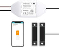 Smart Garage Door Opener Remote, Apple Homekit Support | Work with Alexa, Siri, Google Assistant, SmartThings, Multiple Notification Modes, No Hub Needed,White