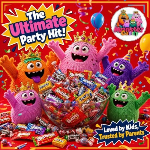 Pinata Candy Bulk, 5 Pound Bulk Candy, Party Favor Variety Pack