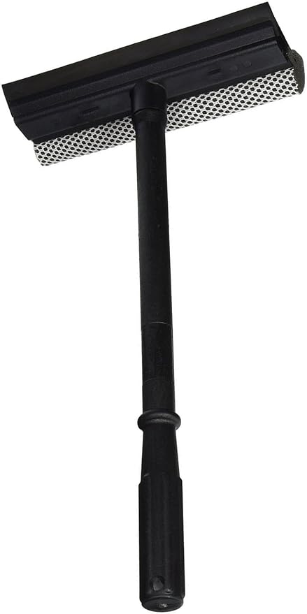 Set of 2 Black Duck Brand Window and Windshield Cleaning Sponge and Rubber Squeegee!