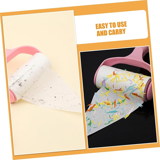 16pcs Lint Roller Set Refillable Sticky Rollers for Clothes Carpet and Furniture Convenient Pet Hair Remover for Home Use Lightweight Easy All Fabrics
