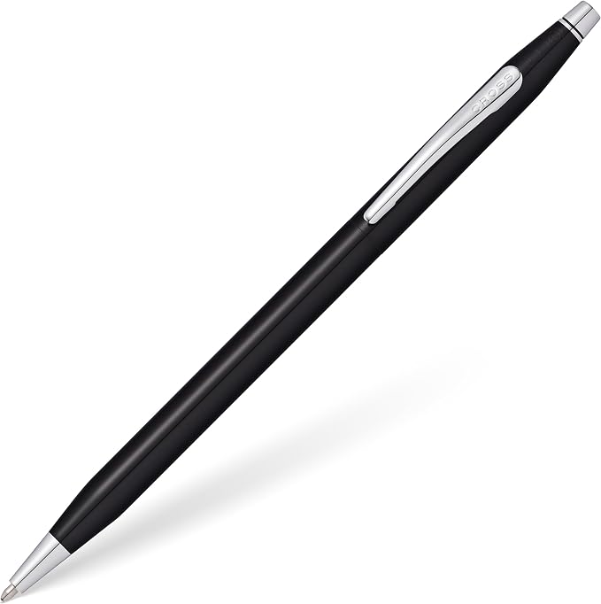 Cross Classic Century Refillable Ballpoint Pen (Black PVD and Chrome, Ballpoint)