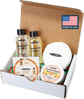 CLARK'S Cutting Board Care Gift Set | Includes Food Grade Mineral Oil, Cutting Board Wax & Wood Cleaner, Buffing Pads - Restores & Protects